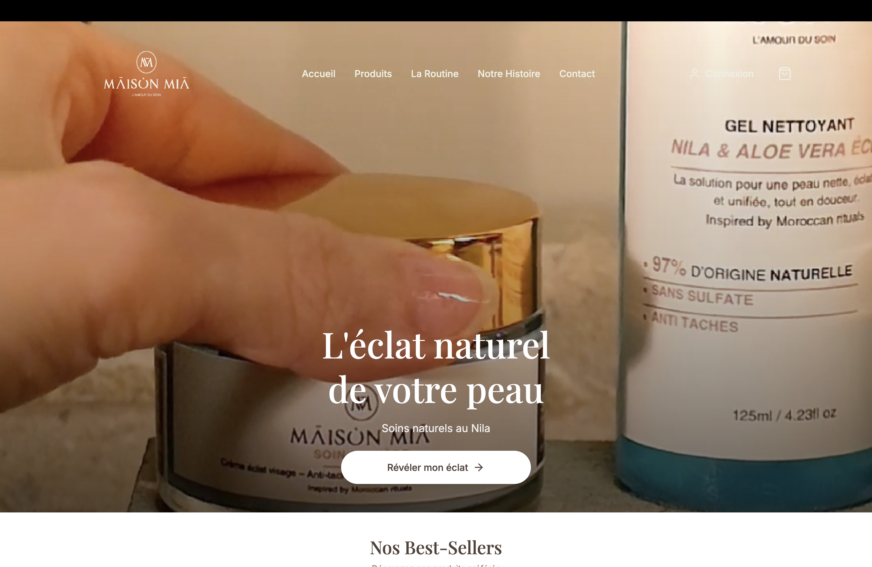 Maison Mia — desktop