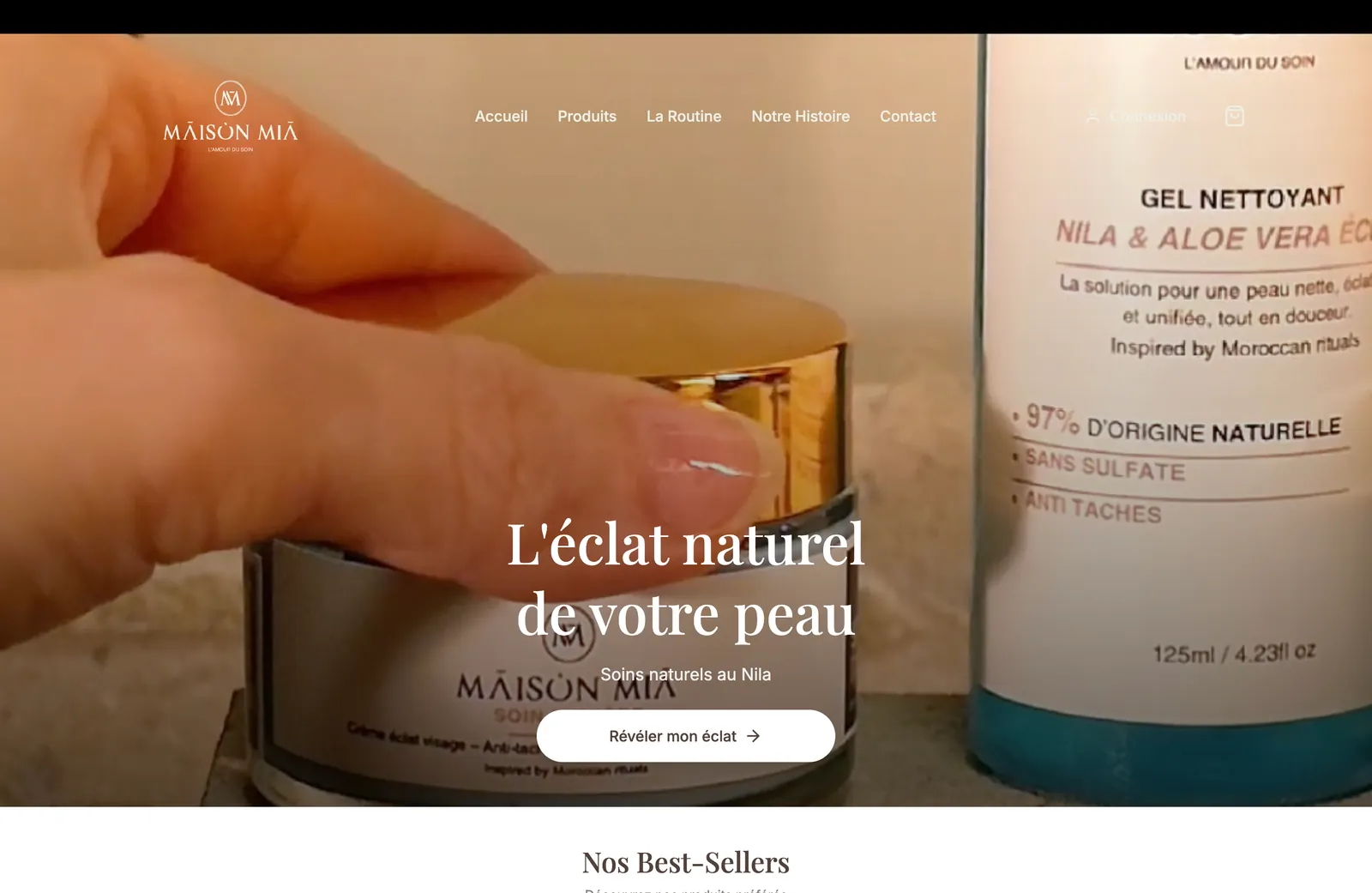 Maison Mia — desktop