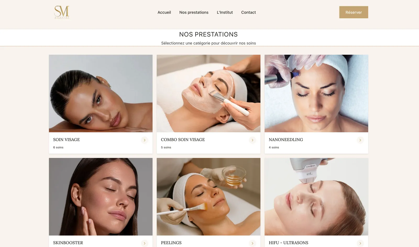 SkinbyMe — vitrine